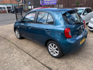 2014 Nissan Micra 1.2 Acenta Euro 5 5dr in Blue — image 5