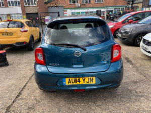 2014 Nissan Micra 1.2 Acenta Euro 5 5dr in Blue — image 6