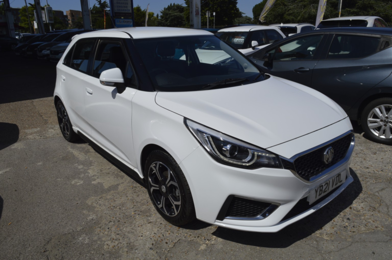 2021 MG Mg3 1.5 Vti-Tech Exclusive Nav in White — image 1