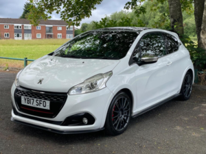 2017 Peugeot 208 1.6 Thp Gti Prestige Euro 6 (s/s) 3dr in White — image 3