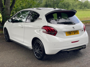 2017 Peugeot 208 1.6 Thp Gti Prestige Euro 6 (s/s) 3dr in White — image 6