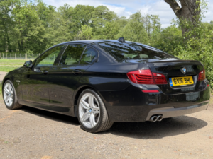 2016 BMW 5 Series 2.0 520d M Sport Saloon in Black — image 3
