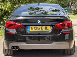 2016 BMW 5 Series 2.0 520d M Sport Saloon in Black — image 4