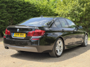 2016 BMW 5 Series 2.0 520d M Sport Saloon in Black — image 5