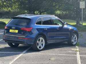 2015 Audi Q5 2.0 Tdi [190] Quattro S Line Plus 5dr Auto, Diesel, Blue + Low Miles in Blue — image 3