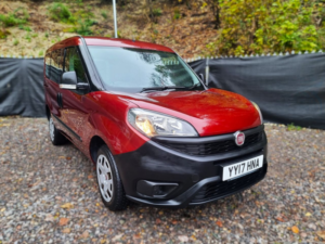 2017 Fiat Doblo 3 SEAT Petrol Wheelchair Accessible Disabled Access Vehicle Wav in Red — image 5