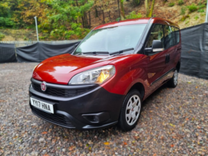 2017 Fiat Doblo 3 SEAT Petrol Wheelchair Accessible Disabled Access Vehicle Wav in Red — image 6