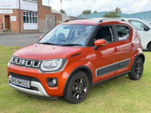 2023 Suzuki Ignis 1.2 Dualjet Mhev Sz5 Hatchback 5dr Petrol Hybrid CVT Euro 6 (s/s) (83 Ps) in Orange — image 2