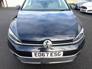 2017 Volkswagen Golf 1.6 Tdi Se Nav Euro 6 (s/s) 5dr in Black — image 5