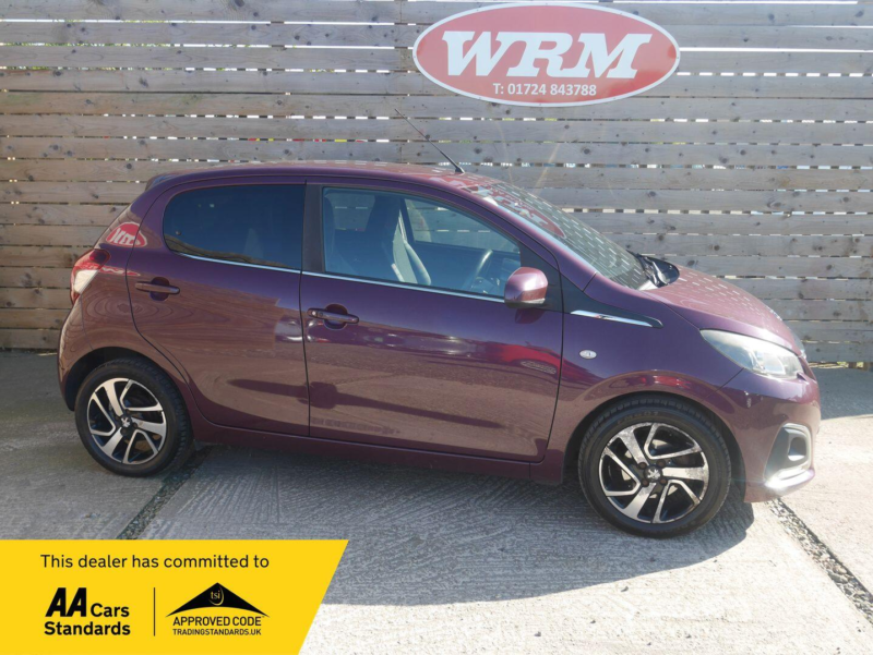 2015 Peugeot 108 1.2 Vti Puretech Allure Hatchback 5dr Petrol Manual Euro 5 (82 Ps) in Purple — image 1