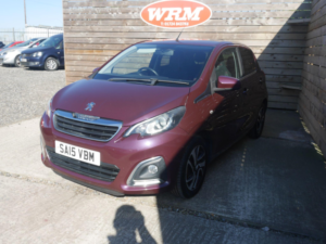 2015 Peugeot 108 1.2 Vti Puretech Allure Hatchback 5dr Petrol Manual Euro 5 (82 Ps) in Purple — image 5