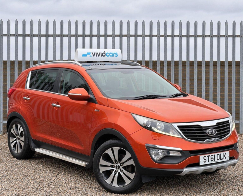 2012 Kia Sportage 2.0 Crdi Kx-3 Auto AWD Euro 5 5dr in Orange — image 1