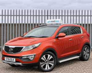 2012 Kia Sportage 2.0 Crdi Kx-3 Auto AWD Euro 5 5dr in Orange — image 2