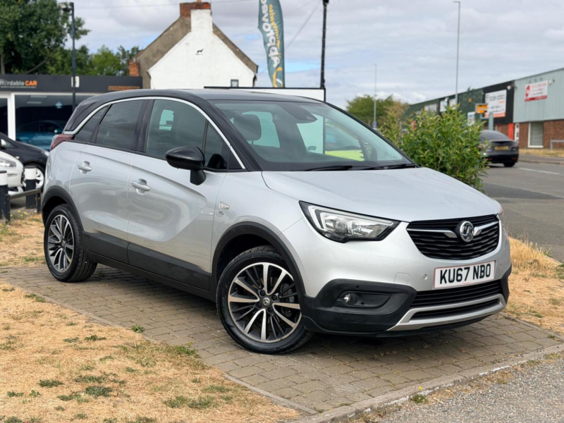 2017 Vauxhall Crossland X 1.2 Turbo Elite Euro 6 (s/s) 5dr in Silver — image 1