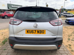 2017 Vauxhall Crossland X 1.2 Turbo Elite Euro 6 (s/s) 5dr in Silver — image 6