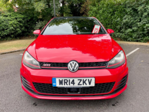 2014 Volkswagen Golf 2.0 Tsi Bluemotion Tech Gti Performance Euro 6 (s/s) 5dr in Red — image 2