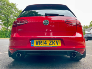 2014 Volkswagen Golf 2.0 Tsi Bluemotion Tech Gti Performance Euro 6 (s/s) 5dr in Red — image 3