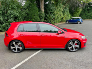 2014 Volkswagen Golf 2.0 Tsi Bluemotion Tech Gti Performance Euro 6 (s/s) 5dr in Red — image 4