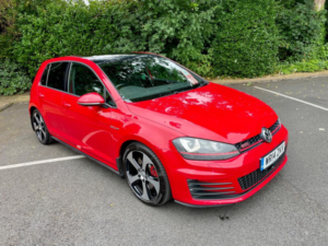 2014 Volkswagen Golf 2.0 Tsi Bluemotion Tech Gti Performance Euro 6 (s/s) 5dr in Red — image 5