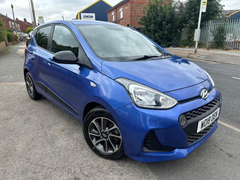 2018 Hyundai I10 1.0 Go! Se Euro 6 5dr in Blue — image 1