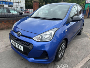 2018 Hyundai I10 1.0 Go! Se Euro 6 5dr in Blue — image 2
