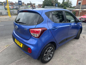 2018 Hyundai I10 1.0 Go! Se Euro 6 5dr in Blue — image 3
