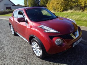 2016 Nissan Juke 1.2 Dig-T Tekna in Red — image 2