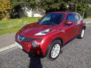 2016 Nissan Juke 1.2 Dig-T Tekna in Red — image 3