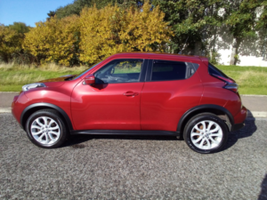 2016 Nissan Juke 1.2 Dig-T Tekna in Red — image 5