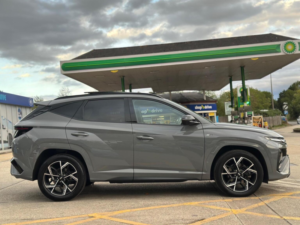 2024 Hyundai Tucson 1.6 T-Gdi N Line S Auto Euro 6 (s/s) 5dr in Grey — image 2