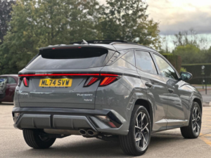 2024 Hyundai Tucson 1.6 T-Gdi N Line S Auto Euro 6 (s/s) 5dr in Grey — image 3