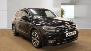 2020 Volkswagen Tiguan 2.0 Tdi R-Line Tech DSG Euro 6 (s/s) 5dr in Black — image 6