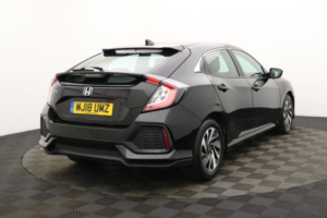 2018 Honda Civic 1.0 Vtec Turbo Se Hatchback 5dr Petrol Manual Euro 6 (s/s) (129 Ps) in Black — image 5