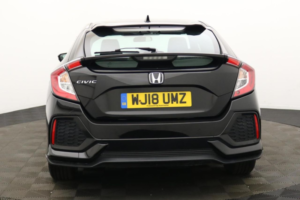 2018 Honda Civic 1.0 Vtec Turbo Se Hatchback 5dr Petrol Manual Euro 6 (s/s) (129 Ps) in Black — image 6