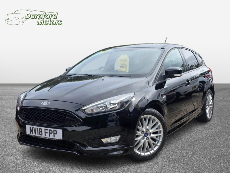 2018 Ford Focus 1.0 T Ecoboost St-Line in Black — image 1