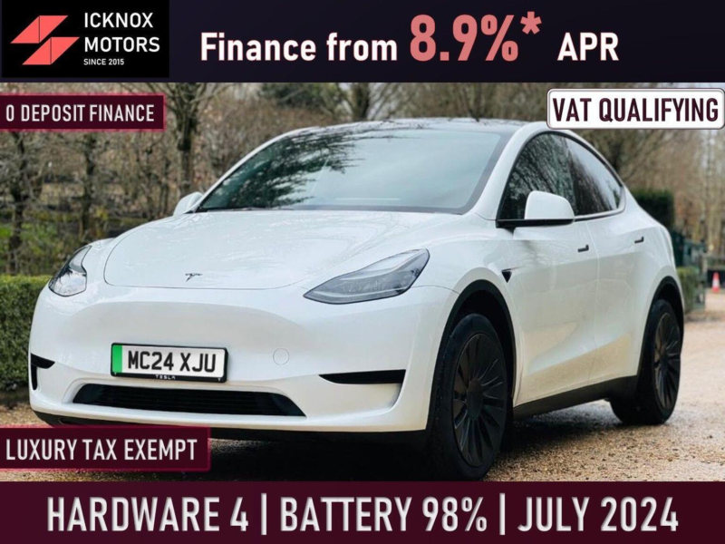 2024 Tesla Model Y Auto Rwd 5dr in White — image 1