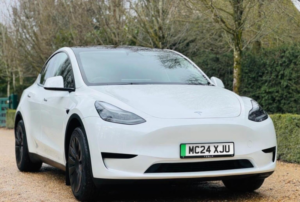 2024 Tesla Model Y Auto Rwd 5dr in White — image 2