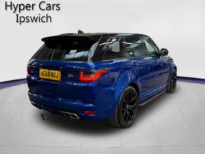 2019 Land Rover Range Rover Sport 5.0 P575 V8 Svr Auto 4WD Euro 6 (s/s) 5dr in Blue — image 4