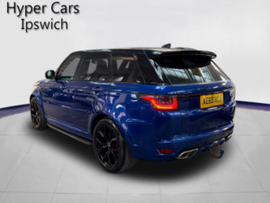 2019 Land Rover Range Rover Sport 5.0 P575 V8 Svr Auto 4WD Euro 6 (s/s) 5dr in Blue — image 5