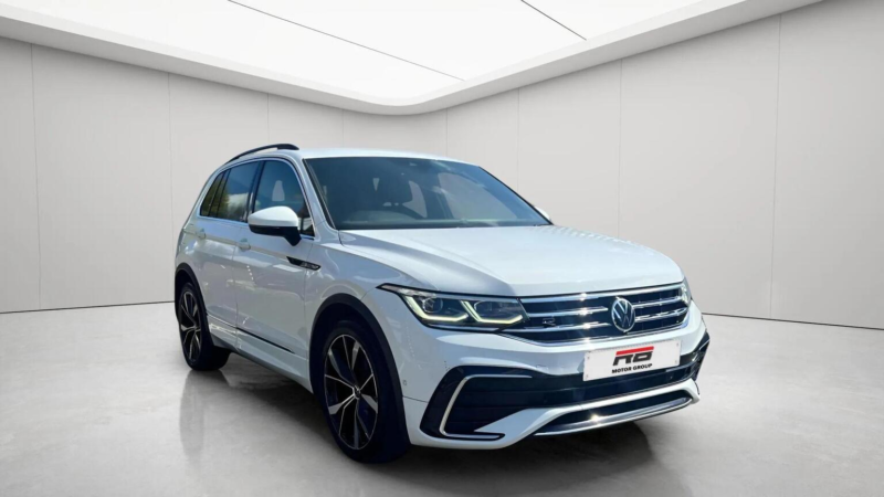 2021 Volkswagen Tiguan 2.0 Tdi R-Line DSG Euro 6 (s/s) 5dr in White — image 1