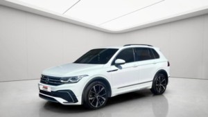 2021 Volkswagen Tiguan 2.0 Tdi R-Line DSG Euro 6 (s/s) 5dr in White — image 5