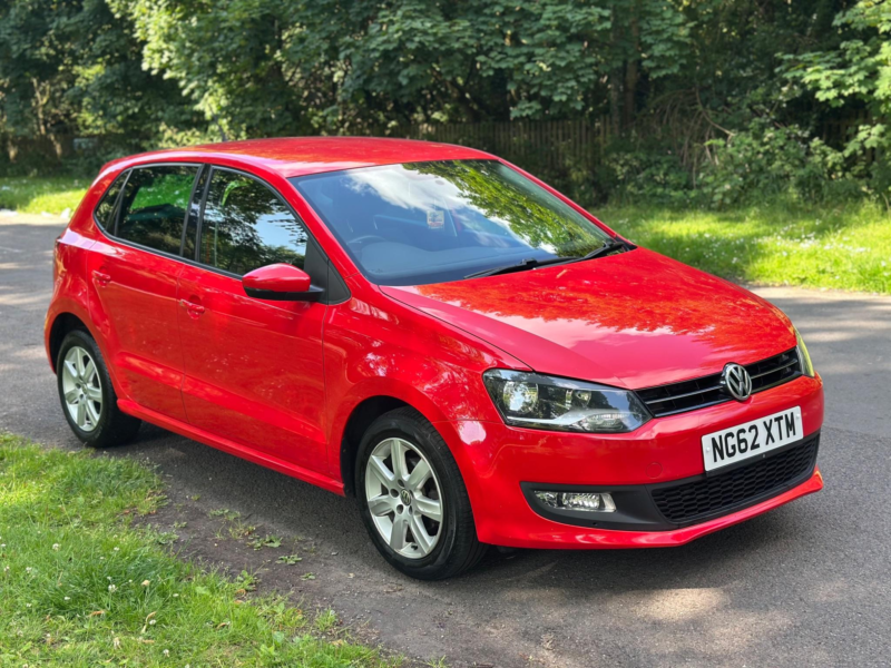 2012 Volkswagen Polo 1.2 Match Euro 5 5dr in Red — image 1
