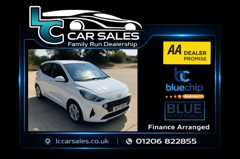 2021 Hyundai I10 1.0 I10 Se Connect 1.0 AMT Automatic in White — image 1
