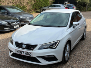 2017 SEAT Leon 1.4 Tsi Fr Technology Euro 6 (s/s) 5dr in White — image 3