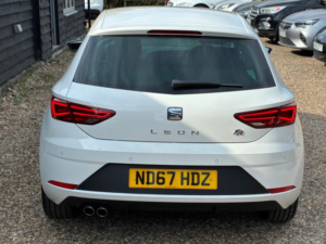 2017 SEAT Leon 1.4 Tsi Fr Technology Euro 6 (s/s) 5dr in White — image 5