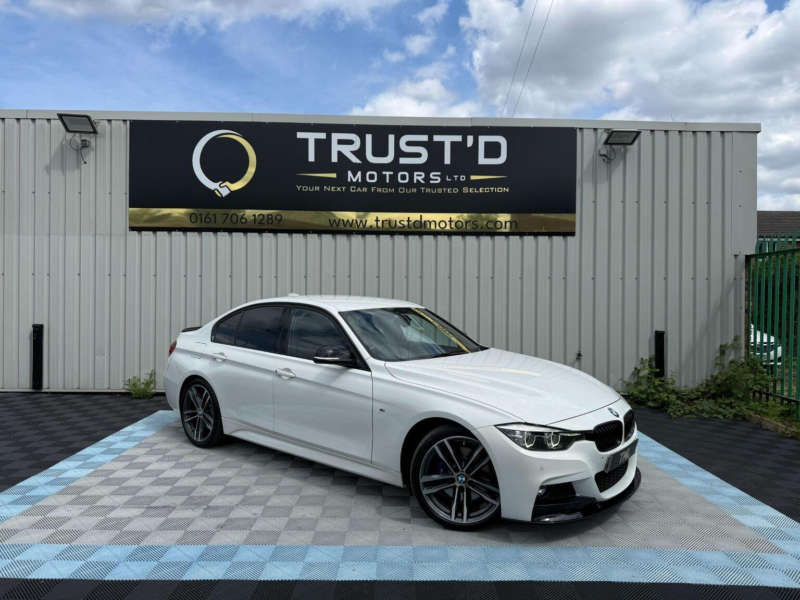 2018 BMW 3 Series 2.0 320d M Sport Shadow Edition Auto Euro 6 (s/s) 4dr in White — image 1