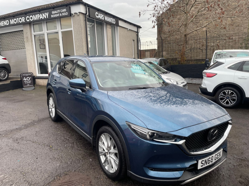 2018 Mazda Cx-5 2.2l Sport Nav+ D SUV 5dr Diesel Manual Euro 6 (148 Bhp) in Blue — image 1