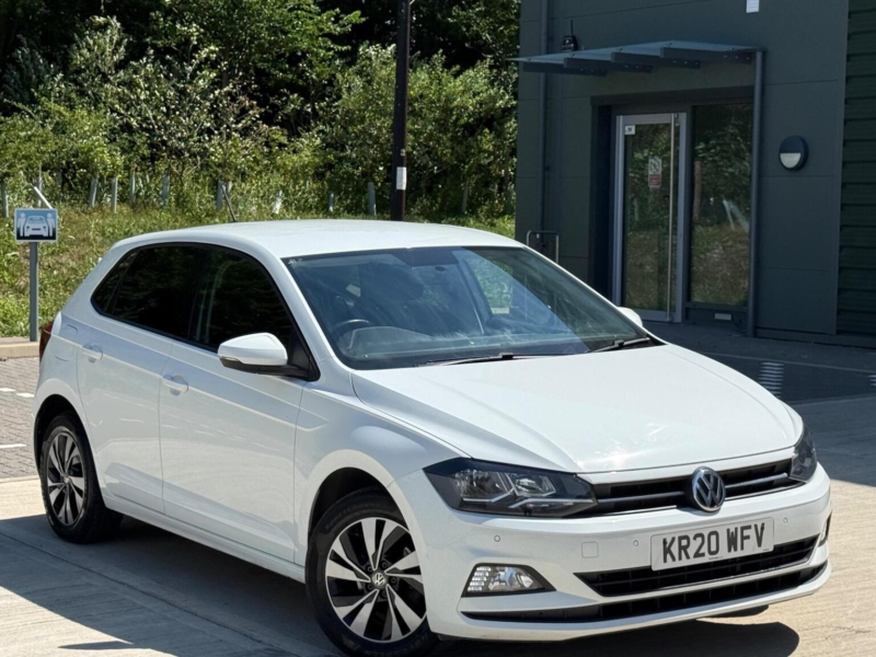 2020 Volkswagen Polo 1.0 Tsi Match Euro 6 (s/s) 5dr in White — image 1