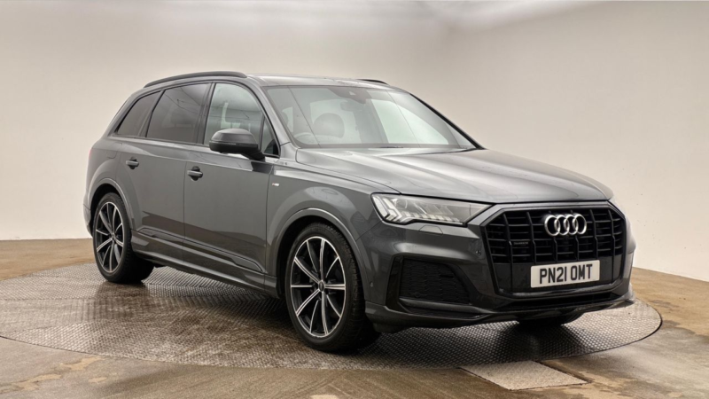 2021 Audi Q7 3.0 Tdi V6 50 Black Edition SUV 5dr Diesel Tiptronic Quattro Euro 6 (s/s) (286 Ps) in Grey — image 1