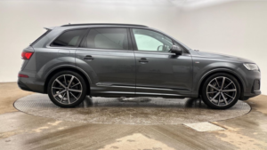2021 Audi Q7 3.0 Tdi V6 50 Black Edition SUV 5dr Diesel Tiptronic Quattro Euro 6 (s/s) (286 Ps) in Grey — image 4